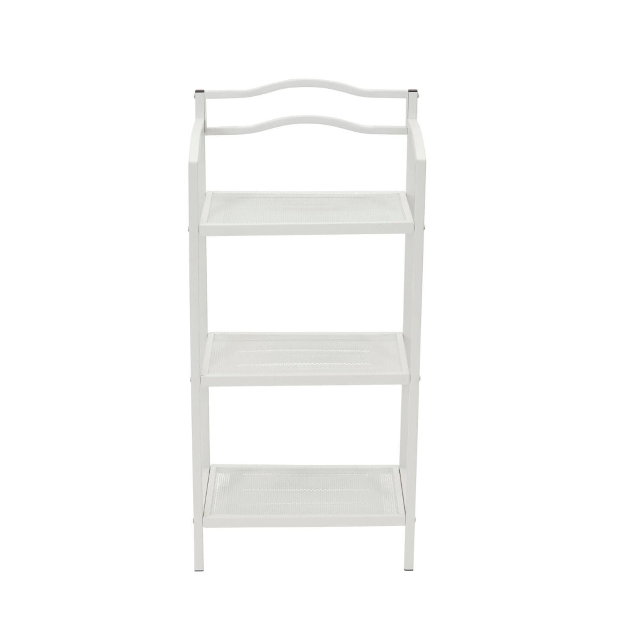Household Essentials 3-Tier Metal Bathroom Storage Shelf